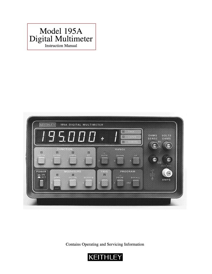 Dt830 digital multimeter user manual