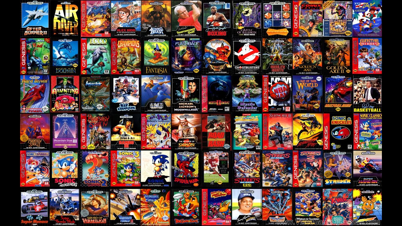 Sega Games List With Pictures